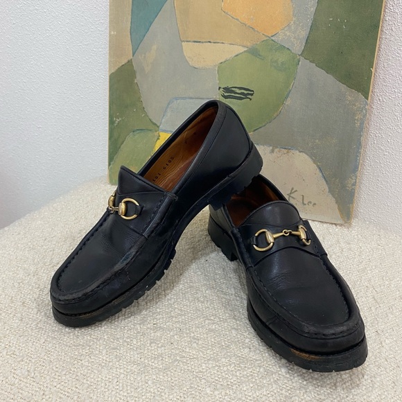 Vintage Gucci Horsebit Loafers - Picture 3 of 9